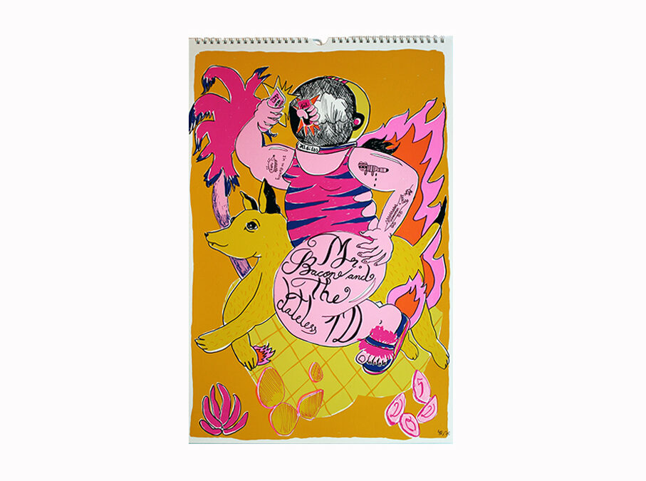 Siebdruckkalender 2025